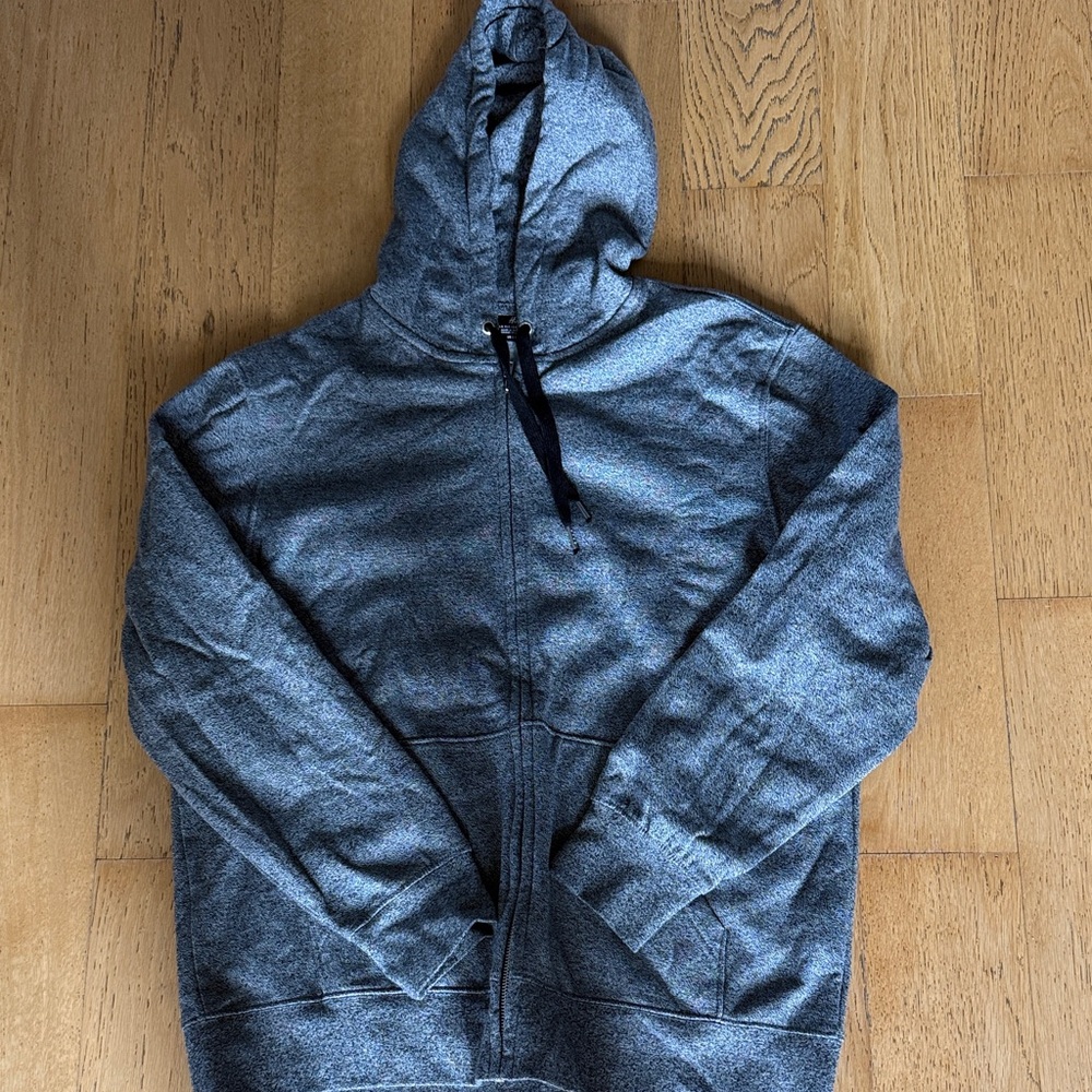 H&M Charcoal Zip-Up Hoodie